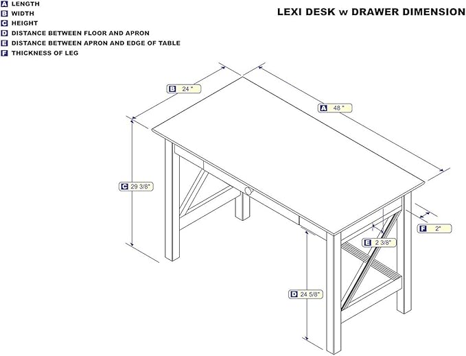 AFI Lexi Desk with Drawer and Built-in Charger in Walnut - LeafyLoom