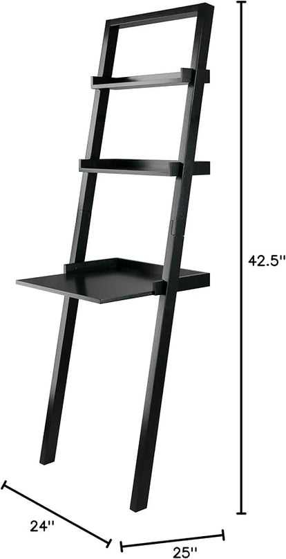Winsome Bellamy, Black, 22.99 x 19.69 x 69.36 - LeafyLoom