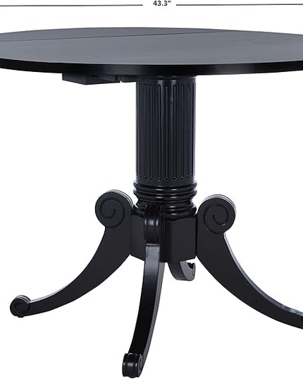 Safavieh Home Collection DTB1000 Table, Black - LeafyLoom