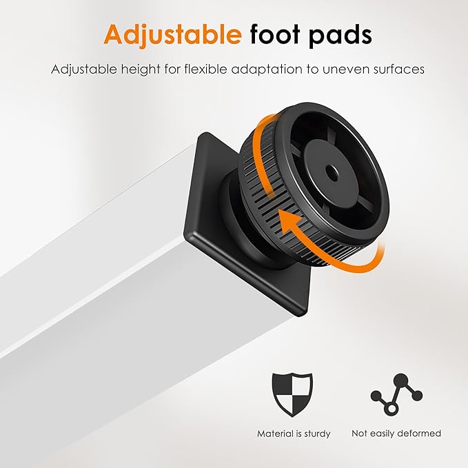 DlandHome Computer Desk, 31.5 inch Modern Simple Desk Computer Table Study Writing Desk for Home Office, White - LeafyLoom