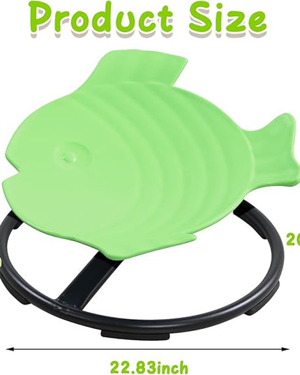 Autism Kids Swivel Chair Sensory Play & Balance Training, Spinning Chair for Autistic Kids Body Coordination & Therapy Ideal for Autism Sensory Chair for Kids 3+ - LeafyLoom