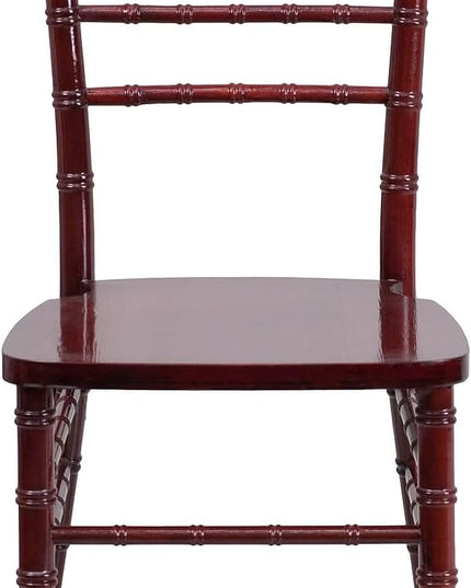 Flash Furniture HERCULES Series Mahogany Wood Chiavari Chair - LeafyLoom