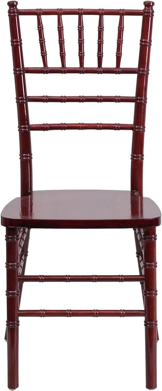 Flash Furniture HERCULES Series Mahogany Wood Chiavari Chair - LeafyLoom