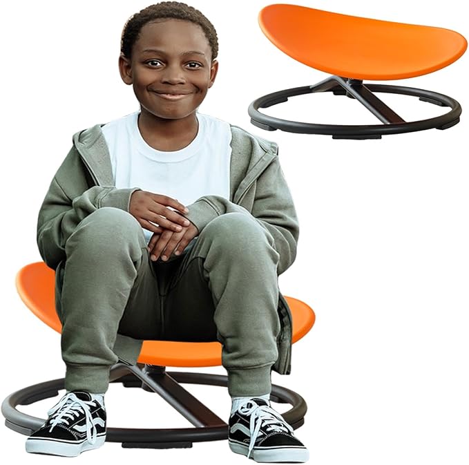 Swivel Chair for Kids, Autism Spinning Chair for Kids - LeafyLoom