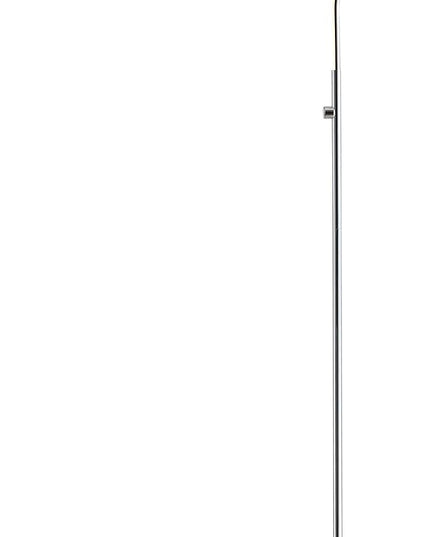 JONATHAN Y JYL7020A Julian 65.25" Integrated LED Metal Floor Lamp Minimalistic,Modern,Contemporary for Bedrooms, Living Room, Office, Reading, Chrome - LeafyLoom