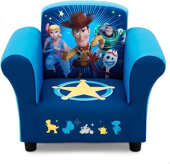 Delta Children Children Upholstered Chair, Toy Story 4 - LeafyLoom