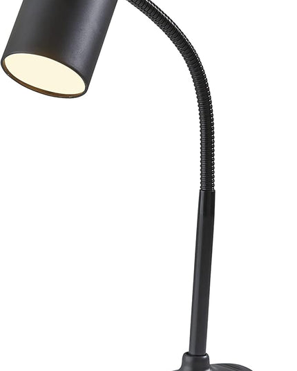 SIMPLEE ADESSO Dual Purpose LED Desk/Clip LAMP Matte Black - LeafyLoom
