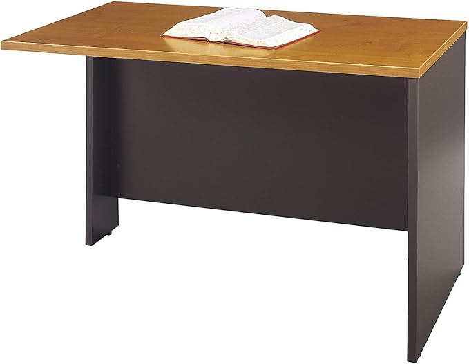 Bush Business Furniture Series C Collection 48W Return Bridge in Natural Cherry - LeafyLoom