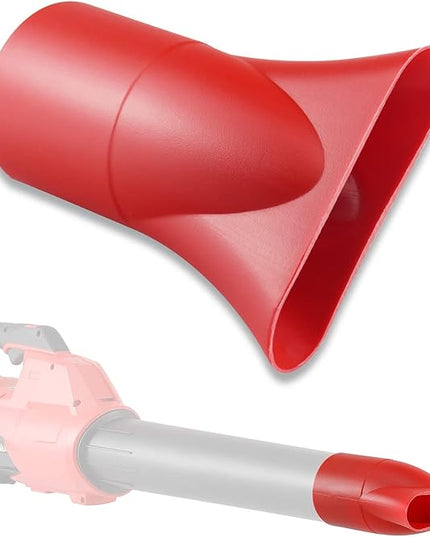 Flat Nozzle for Milwaukee M18 2724-20 & 2724-21 Fuel Leaf Blower, Work for Drying, Blow-Drying - Leaf Blower Flat Nozzle Tip (Red) - LeafyLoom