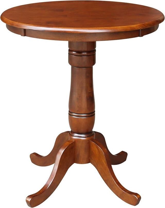 International Concepts Dining Table, Espresso - LeafyLoom