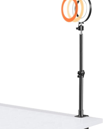 Gaming Light for Desk, Streaming Light with Desk Clamp Stand for Twitch - LeafyLoom