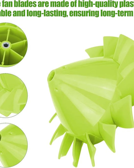 529437004 Blower Fan Blade-for Ryobi 18V Cordless Leaf Blower Models P2108, P21081, P21081VN, and P21081VNM - Replaces 529437001 and 529437003 - Yard Blower Accessories - LeafyLoom