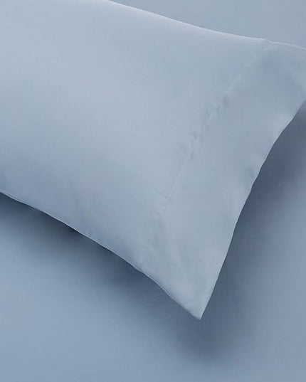 Amazon Basics Lightweight Microfiber Bed-in-a-Bag Comforter 5-Piece Bedding Set, Twin/Twin XL, Gray Leaf, Printed - LeafyLoom