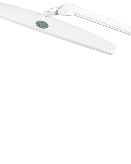 Neatfi Elite HD XL Task Lamp, 3 Adjustable Light Modes, 22 Inches Wide, 2260 Lumens, 84PCS SMD LED, Super Bright Desk Lamp, Non-Polar Dimming (CCT with Clamp, White, 22 Inches) - LeafyLoom