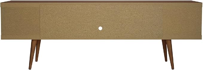 Manhattan Comfort Utopia 70.47" Freestanding Entertainment Center for Living Room, Mid Century Modern TV Stand with Shelves, Storage and Media Holes, Fits 65" Screens, 70.47 Inches, Maple - LeafyLoom