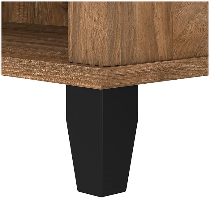 Bush Furniture Somerset 5-Shelf 65-inch H Bookcase, Fresh Walnut (WC81365) - LeafyLoom