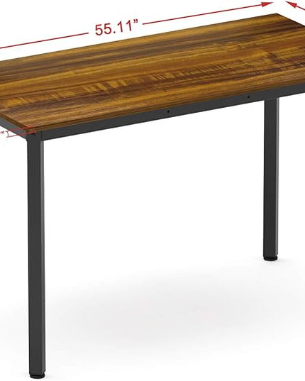 Weehom Computer Desk Home Office Writing Desk Study Laptop/Dining Table - LeafyLoom