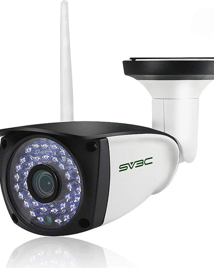 SV3C WiFi Camera Outdoor, 1080P ONVIF Conformance Two-Way Audio Security Camera, Motion Detection IP Cameras, Night Vision Surveillance Alarm Cam for Indoor Outdoor, Support Max 128GB SD Card Record SV3C