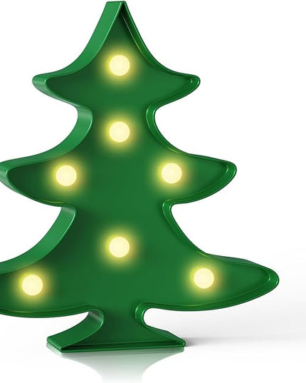 Small Christmas Tree with Lights, Christmas Decor, Christmas Decorations, Kids Christmas Tree, Kids Room Decor, Christmas Party Decorations for Wall, Table Top - LeafyLoom