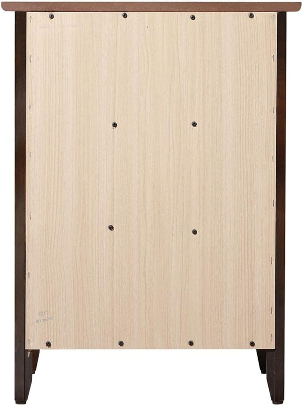 Glory Furniture Daniel 3 Drawer Nightstand in Cappuccino - LeafyLoom
