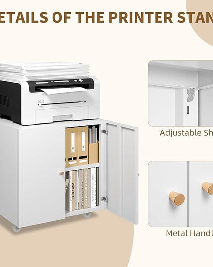 Metal Lateral Filing Cabinet - LeafyLoom