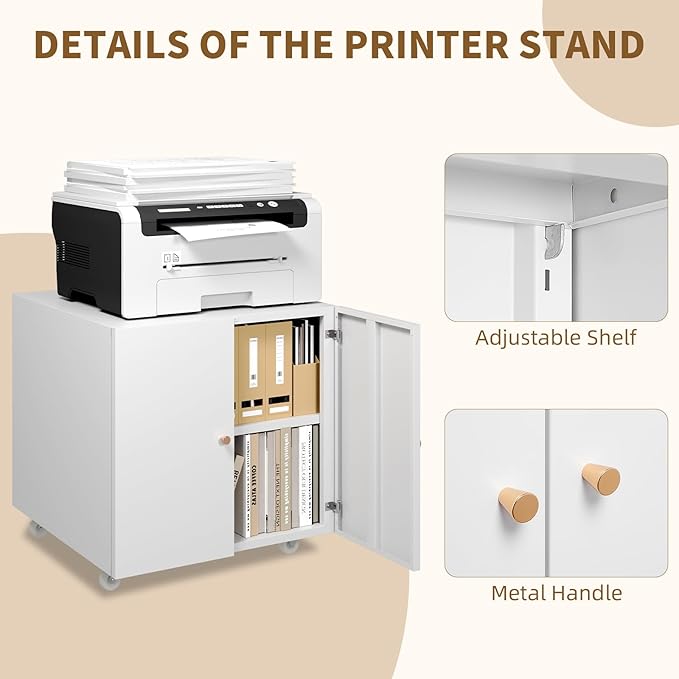 Metal Lateral Filing Cabinet - LeafyLoom