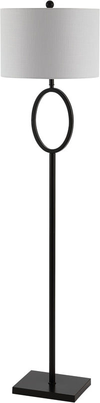JONATHAN Y JYL1089B April 61" Metal Modern Contemporary LED Floor Lamp, Modern, Contemporary, Glam, Traditional, Office, Living Room, Family Room, Dining Room, Bedroom, Foyer, Oil Rubbed Bronze - LeafyLoom