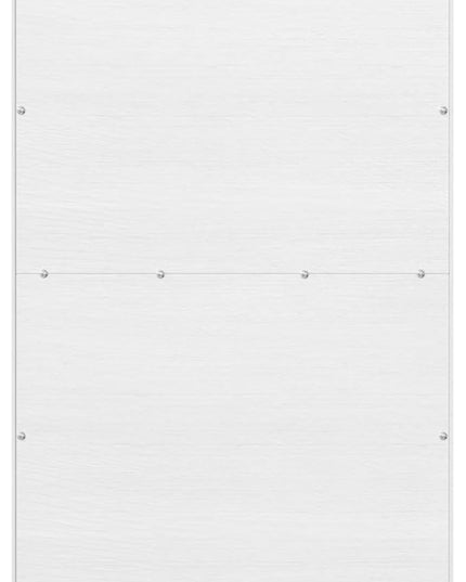 SIMPLIHOME Draper SOLID HARDWOOD 64 inch x 22 inch Mid Century Modern Bookcase and Storage Unit in White for The Living Room, Study Room and Office - LeafyLoom