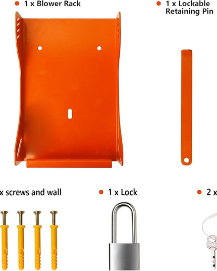 Blower Rack for Stihl BG-50,BG-56,BG-66,BG-86, Handheld Blower Holder Mount Rack - LeafyLoom