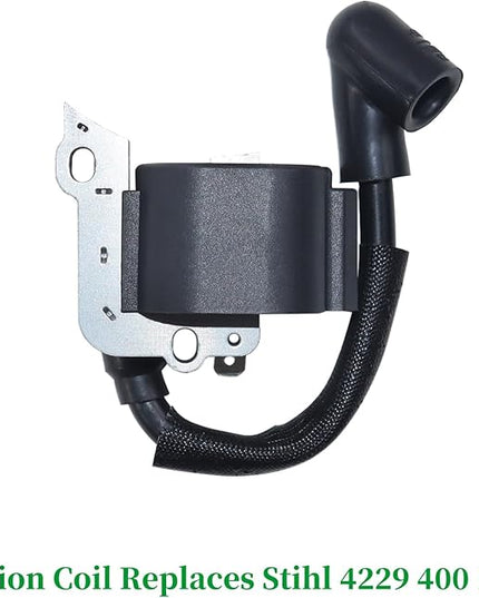 C1Q-S68G Carburetor with 4229 400 1300 Ignition Coil Replaces 4229 120 0606, C1Q-S64, C1Q-S68, C1Q-S68D, C1Q-S68E for Stihl BG55, BG85, BG45, BG46, BG65, SH85, SH55C, SH55 Leaf Blowers - LeafyLoom