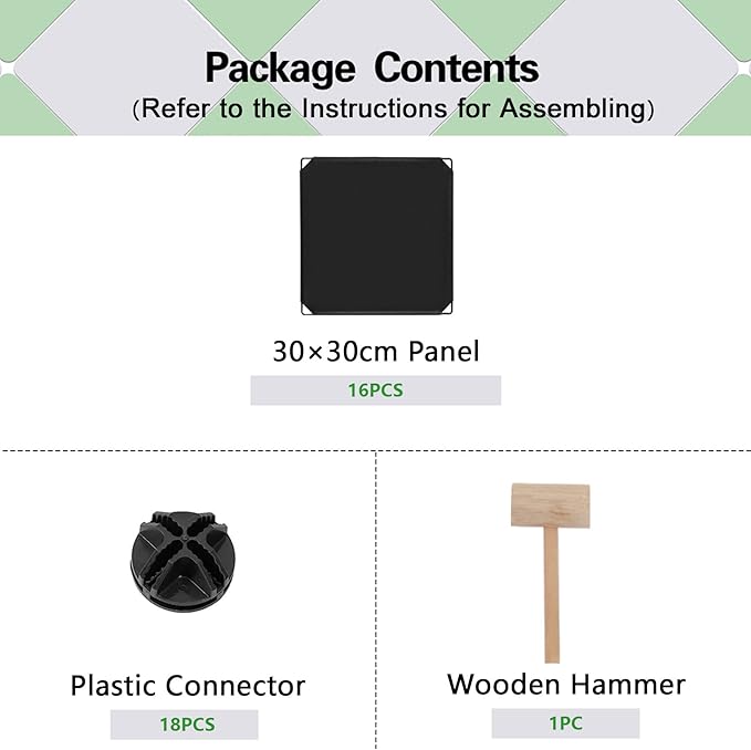 C&AHOME Cube Storage Organizer, 4-Cube Shelves Units, Closet Cabinet, DIY Plastic Modular Book Shelf, Ideal for Bedroom, Living Room, Office, 24.8" L x 12.4" W x 24.8" H Black SHS04A - LeafyLoom