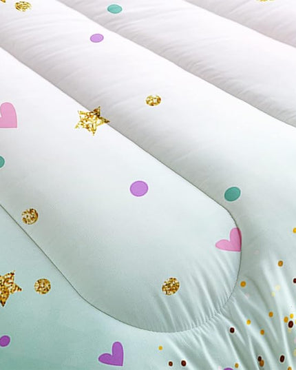 CVHOUSE Butterfly Bedding Set,Butterfly Comforter King,Butterfly Comforter Set for Girls Kids Teens,Butterflies Quilt Set with 1 Comforter and 2 Pillow Cases- 3 Piece - LeafyLoom