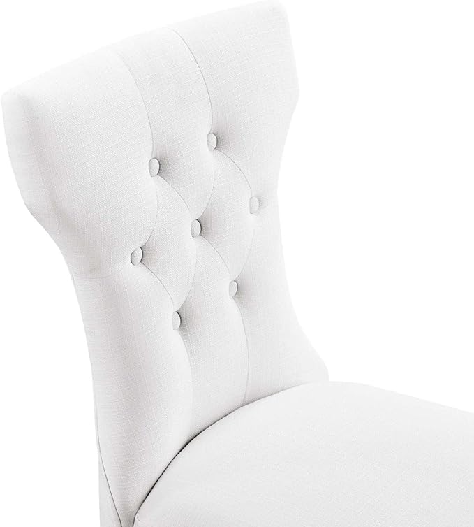 Modway Silhouette Chair, White 24.5 x 18 x 36 - LeafyLoom