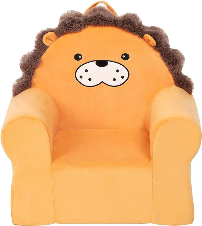 Cuddly Toddler First Chair, Premium Character Chair, Little Lion, 18 month up to 3 Years - LeafyLoom