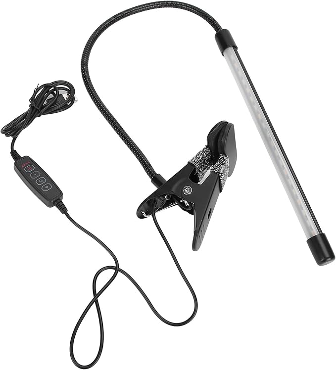 Desk Lamp Clip Light, Usb Clip‑On Led Table Clip Clip Light Dimmable Book Lights Dimmable Tattoo For Desk For Desk Lamps Lamps Nail Art Desk Lamp - LeafyLoom