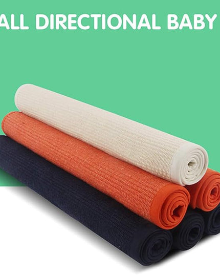 UKELER Montessori Mat Holder for Toddlers Babies Children Cotton Working Rug for Nursery Preschool Kindergarten, 23.6''×31.5'', Navy Blue - LeafyLoom