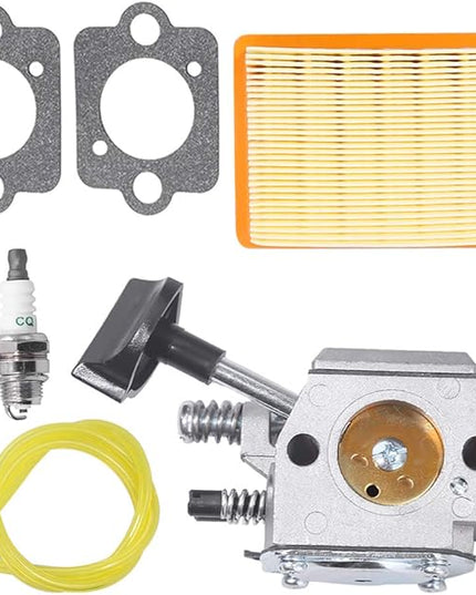 Carburetor for Stihl BR320 BR340 BR380 BR400 BR420 Replaces Walbro HD-4A HD-4B HD-13B Carburetor 4203-120-0603 4203-120-0605 Backpack Blower Carb with Air Filter Fuel Line Kit - LeafyLoom