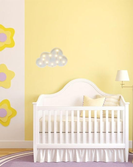 Cloud LED Night Light Table Lamp for Party Birthday Wedding Atmosphere,Battery Operated Decorative Marquee Signs Light Nursery Lamp for Bedroom and Wall Decoration(Cloud) - LeafyLoom