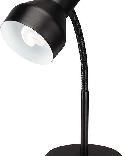 Alera ALELMP832B 6 in. W x 7.5 in. D x 16 in. H Task Lamp - Black - LeafyLoom