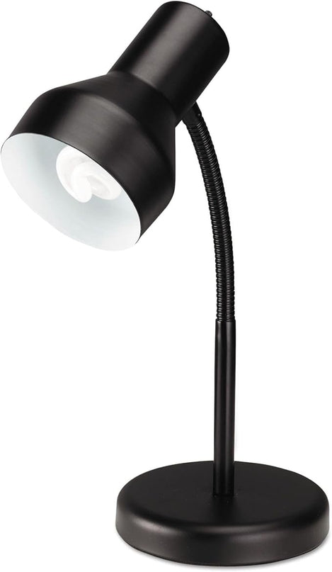 Alera ALELMP832B 6 in. W x 7.5 in. D x 16 in. H Task Lamp - Black - LeafyLoom