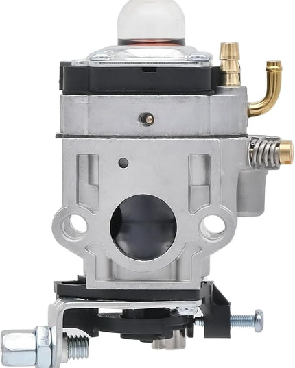 WYK-74 Carburetor for Husqvarna 145BT Kawasaki TE45DX Blower Walbro WYK-74-1 with Fuel Filter Spark Plug Fuel Line Kit - LeafyLoom