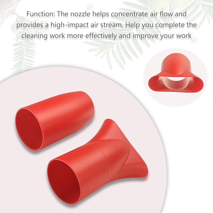 Leaf Blower Flat Tip Nozzle and Flare Nozzle Tip for Milwaukee M18 2724-20 & 2724-21 Fuel Leaf Blower, Work for Drying, Blow-Drying -Leaf Blower Flat Nozzle Tip - LeafyLoom