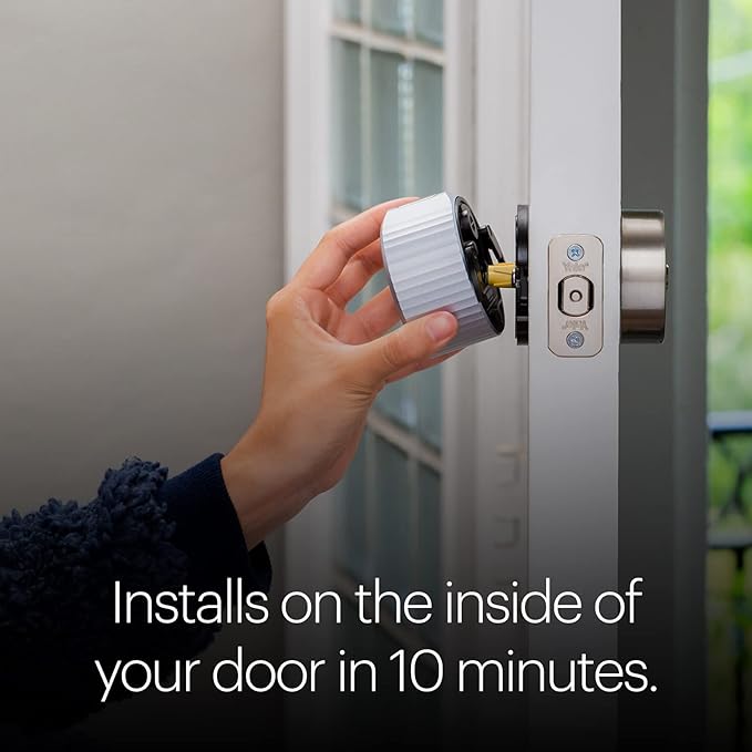 August Home Silver Wi-Fi Smart Lock and Smart Keypad, Keyless Door Lock for Front Entry Door, Great for Guests and Vacation Rentals, ‎AUG-SL05-KY1-S05 AugustHome