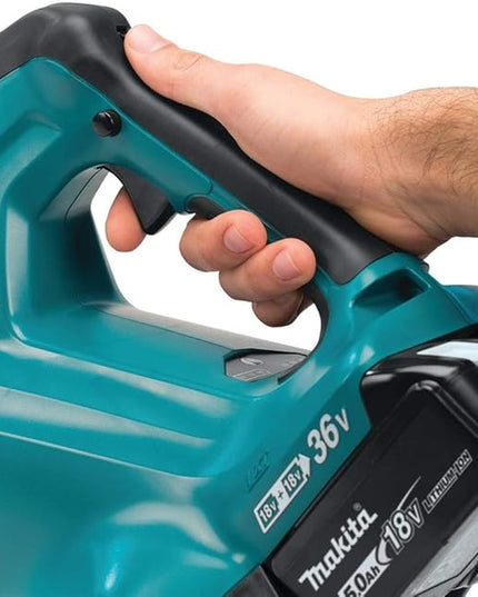 Makita XBU02PT 36V (18V X2) LXT® Brushless Blower Kit, Teal, (5.0Ah) - LeafyLoom