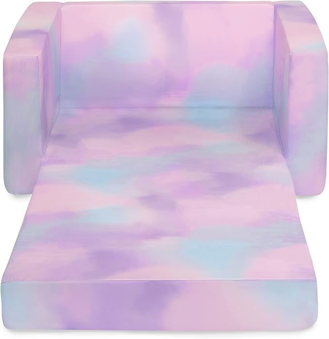 Cozee Flip-Out Chair - 2-in-1 Convertible Chair to Lounger for Kids - LeafyLoom