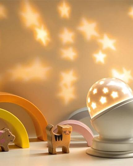 Star Night Light for Kids Star Night Light for Kids Bedroom Girls Night Light Starry Night Light Projector Plug in Night Light for Kids with Timer (1 Pack, 3000K) (3000K Warm White, white) - LeafyLoom