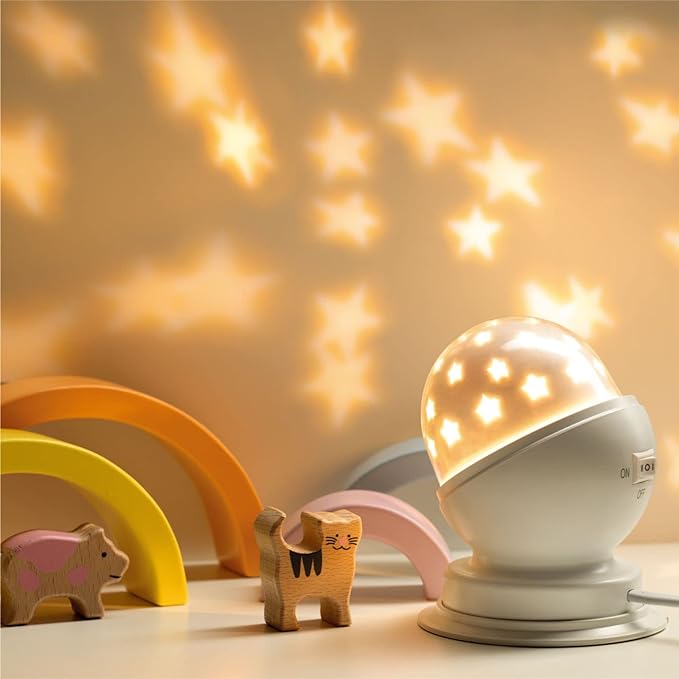 Star Night Light for Kids Star Night Light for Kids Bedroom Girls Night Light Starry Night Light Projector Plug in Night Light for Kids with Timer (1 Pack, 3000K) (3000K Warm White, white) - LeafyLoom