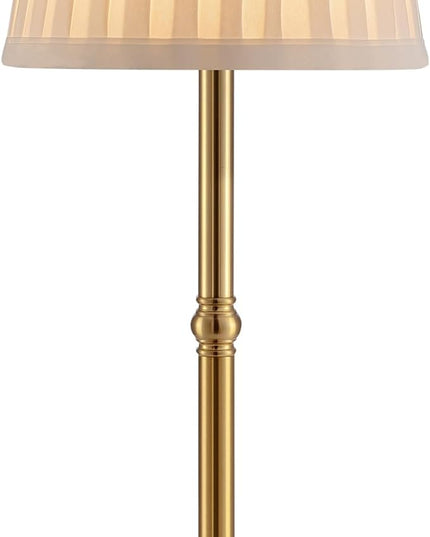 KDG Portables Cordless Table Lamp, Fabric Shade Desk Lamp, 5000mAh Rechargeable Battery Powered Lighting, Dimmable light for Dining Room, Bedroom, Bedside, Bar, Night Light, Camping, Balcony (Bronze) - LeafyLoom