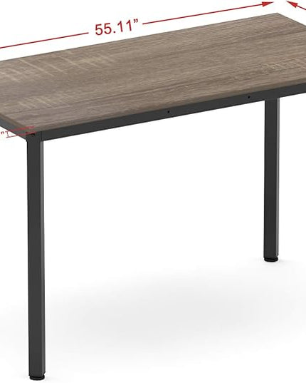 Weehom Computer Desk Home Office Writing Desk Study Laptop/Dining Table - LeafyLoom