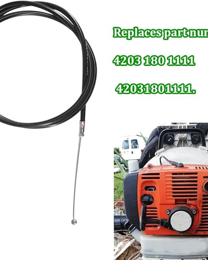 Throttle Cable Fits for Stihl BR320 BR340 BR380 BR400 BR420 Blower Replaces 4203 180 1111 42031801111 - LeafyLoom